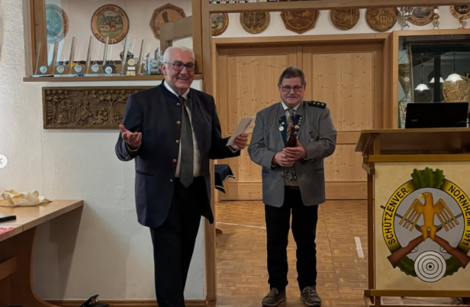 Königsproklamation 2026 beim Schützenverein Nornheim Könige, Pokale und Wettkämpfe beim SV Nornheim Wie in den Jahren zuvor fand auch dies